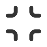 Minimise Frame SVG Icon